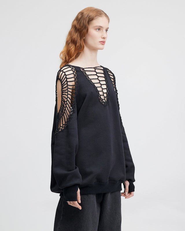 LE SWEATER SHIHO GRIS | MES DEMOISELLES PARIS - Image 2