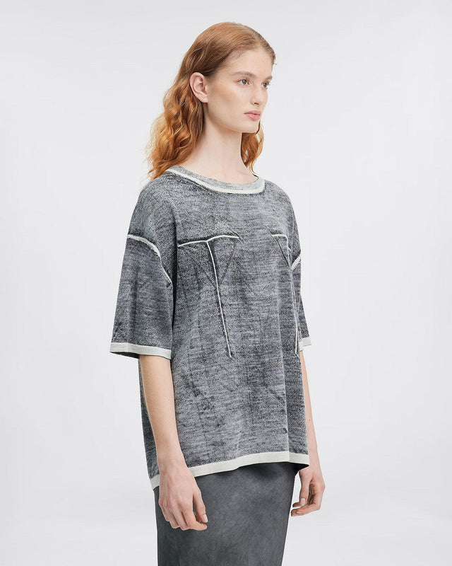 LE TEE-SHIRT XOAN GRIS | MES DEMOISELLES PARIS - Image 3