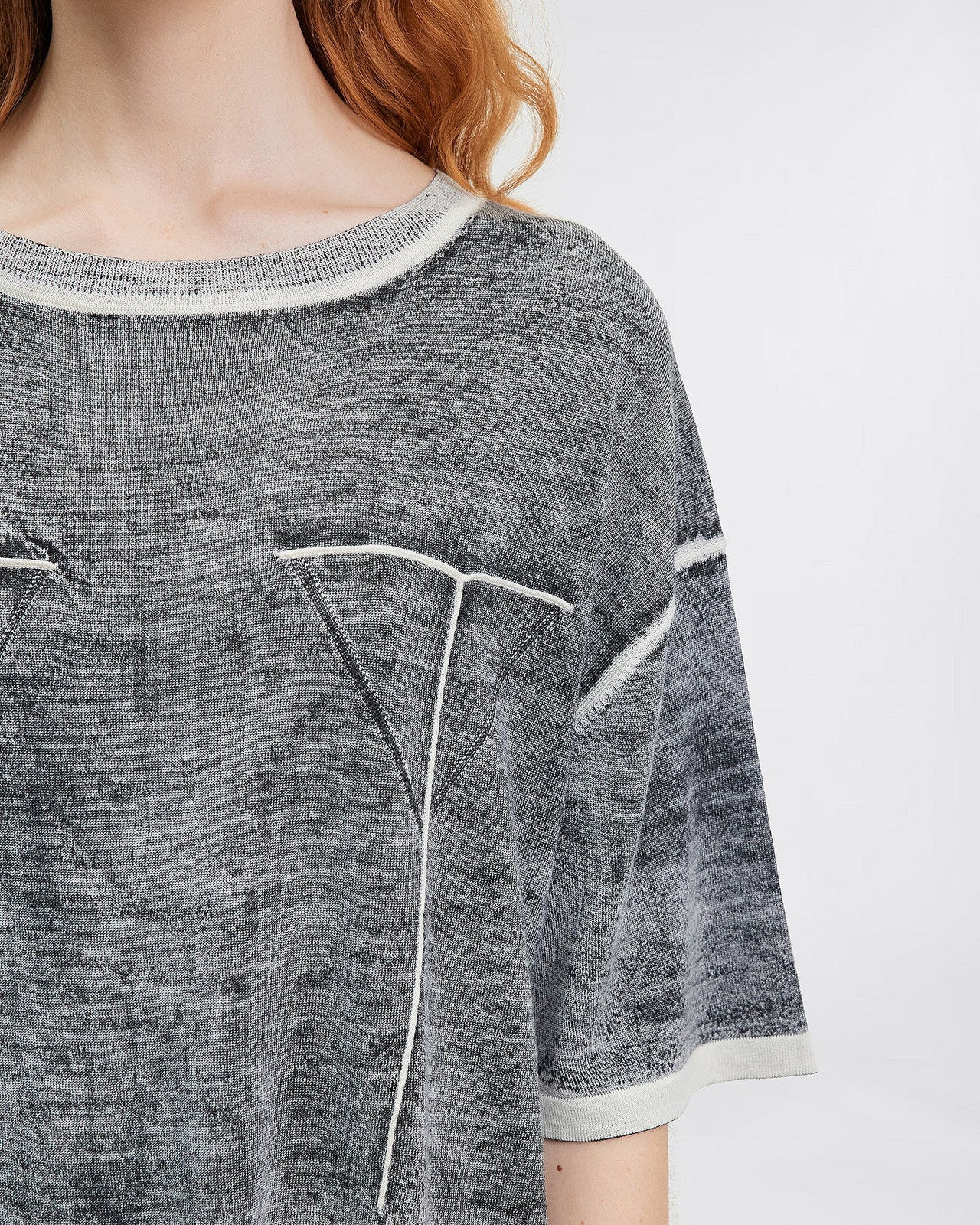 LE TEE-SHIRT XOAN GRIS | MES DEMOISELLES PARIS - Image 5