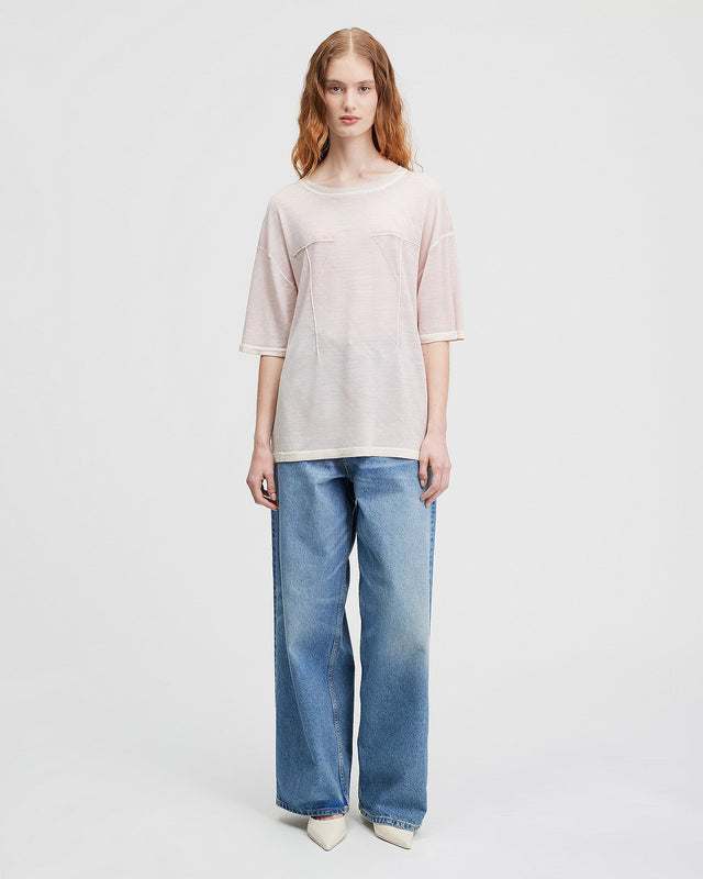LE TEE-SHIRT XOAN ROSE | MES DEMOISELLES PARIS - Image 1