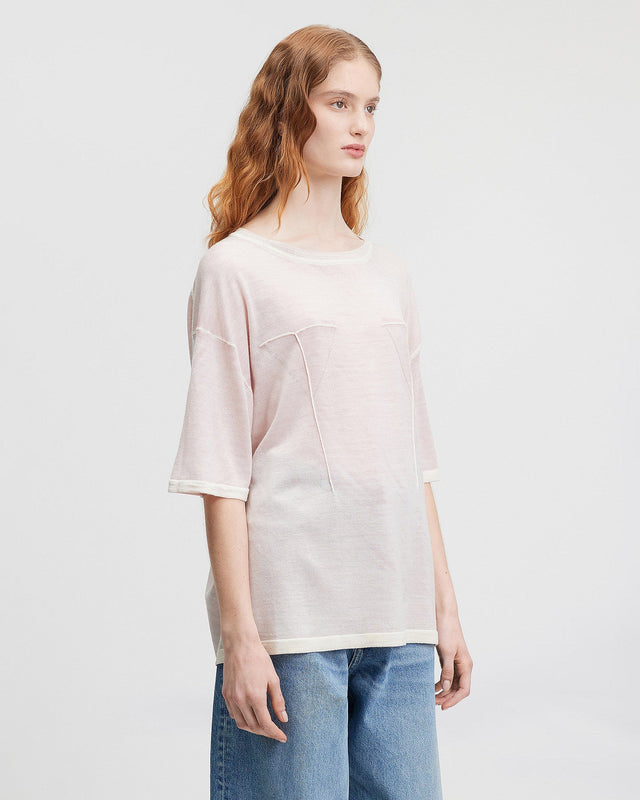 LE TEE-SHIRT XOAN ROSE | MES DEMOISELLES PARIS - Image 2