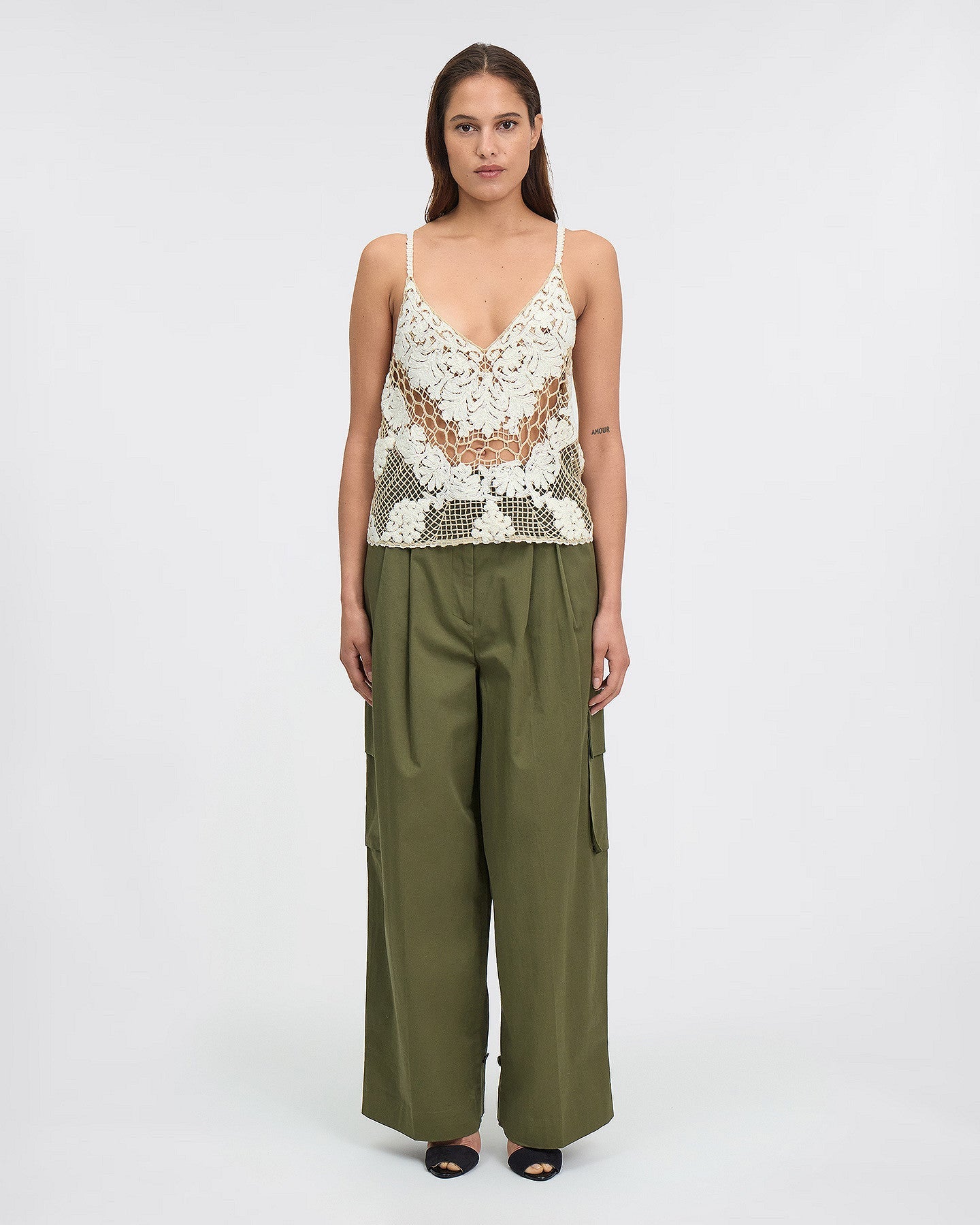 LE TOP DREE BEIGE CROCHET | MES DEMOISELLES PARIS