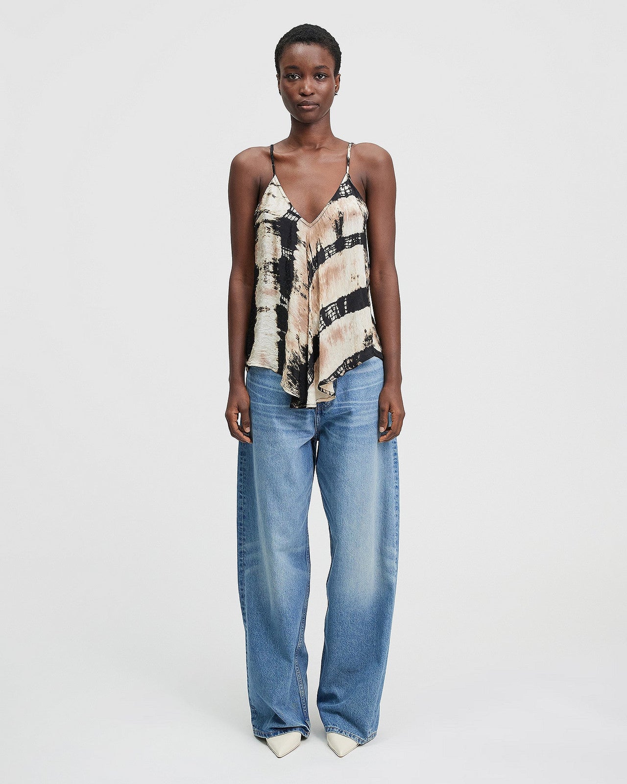 LE TOP FIHAL NOIR BEIGE | MES DEMOISELLES PARIS - Image 1