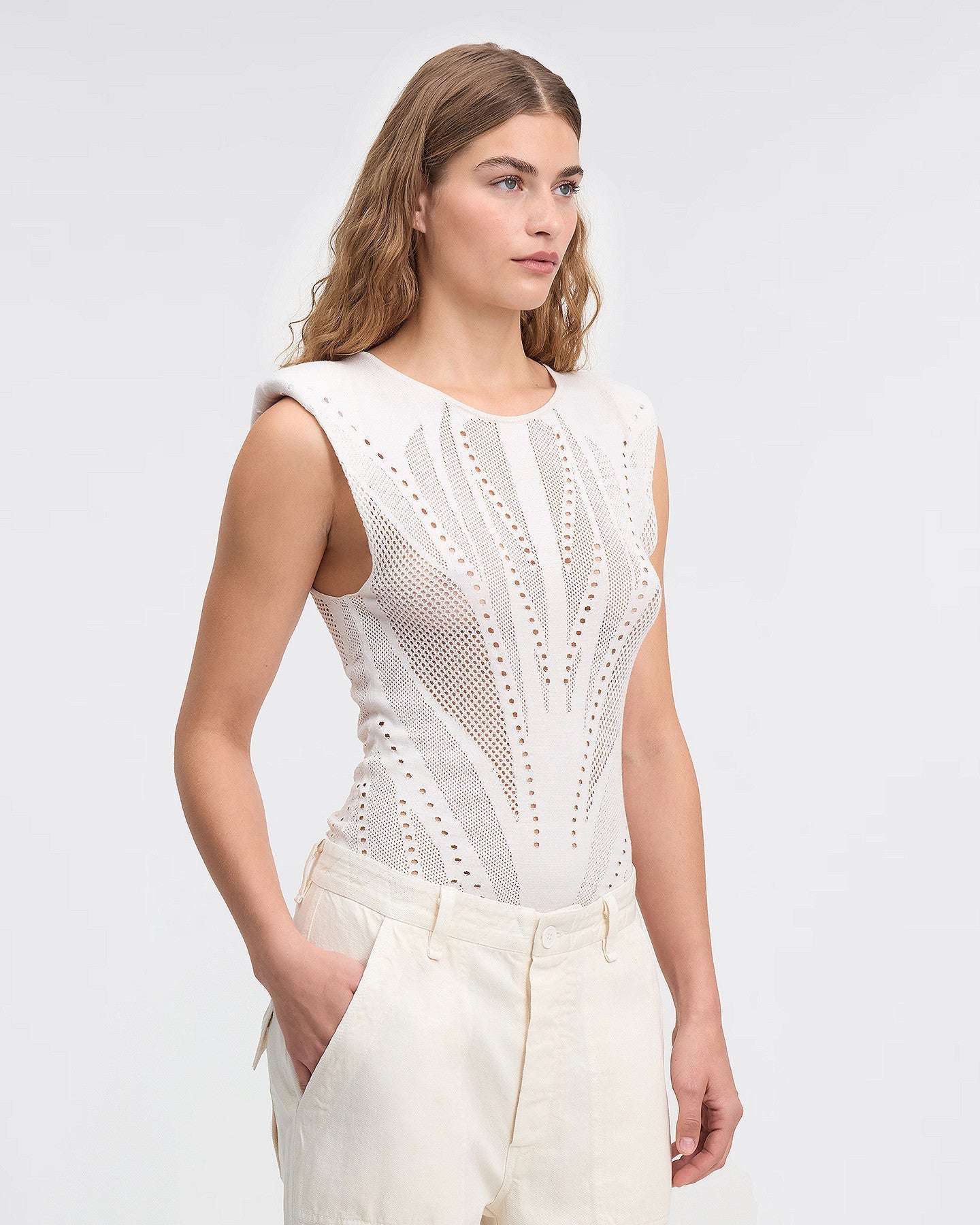 LE TOP IVORY BLANC | MES DEMOISELLES PARIS