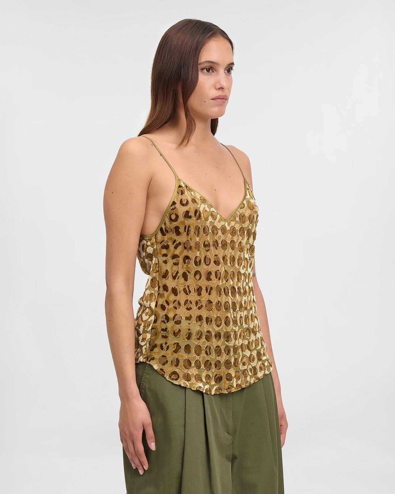 LE TOP KADO IMPRIMÉ POIDS KAKI | MES DEMOISELLES PARIS - Image 3