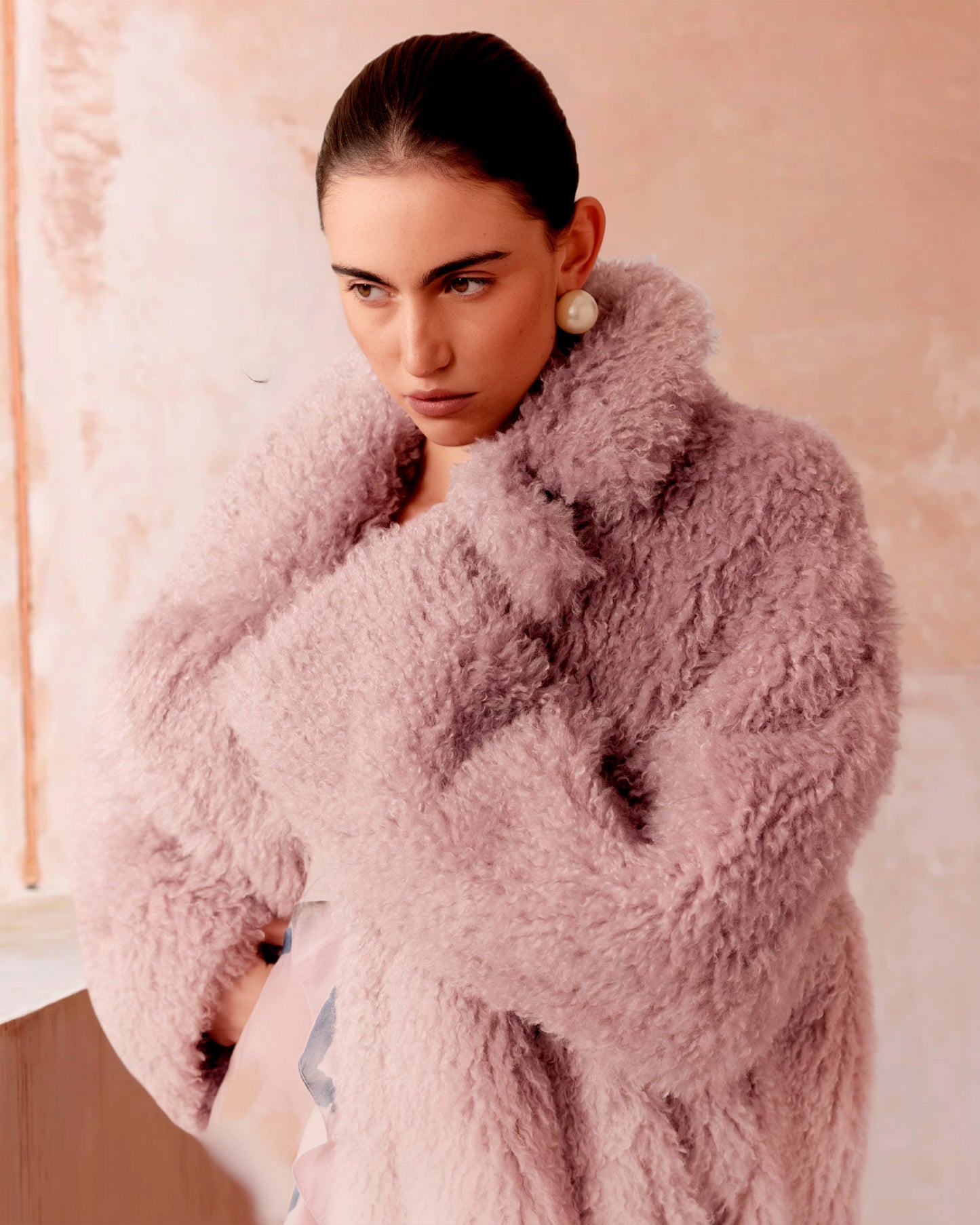 Manteau Jasmin - Rose