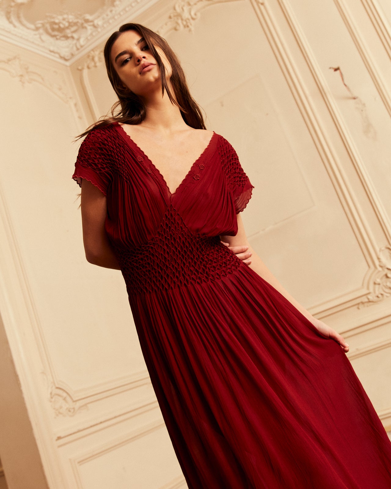 Robe Emira - Rouge - Image 10
