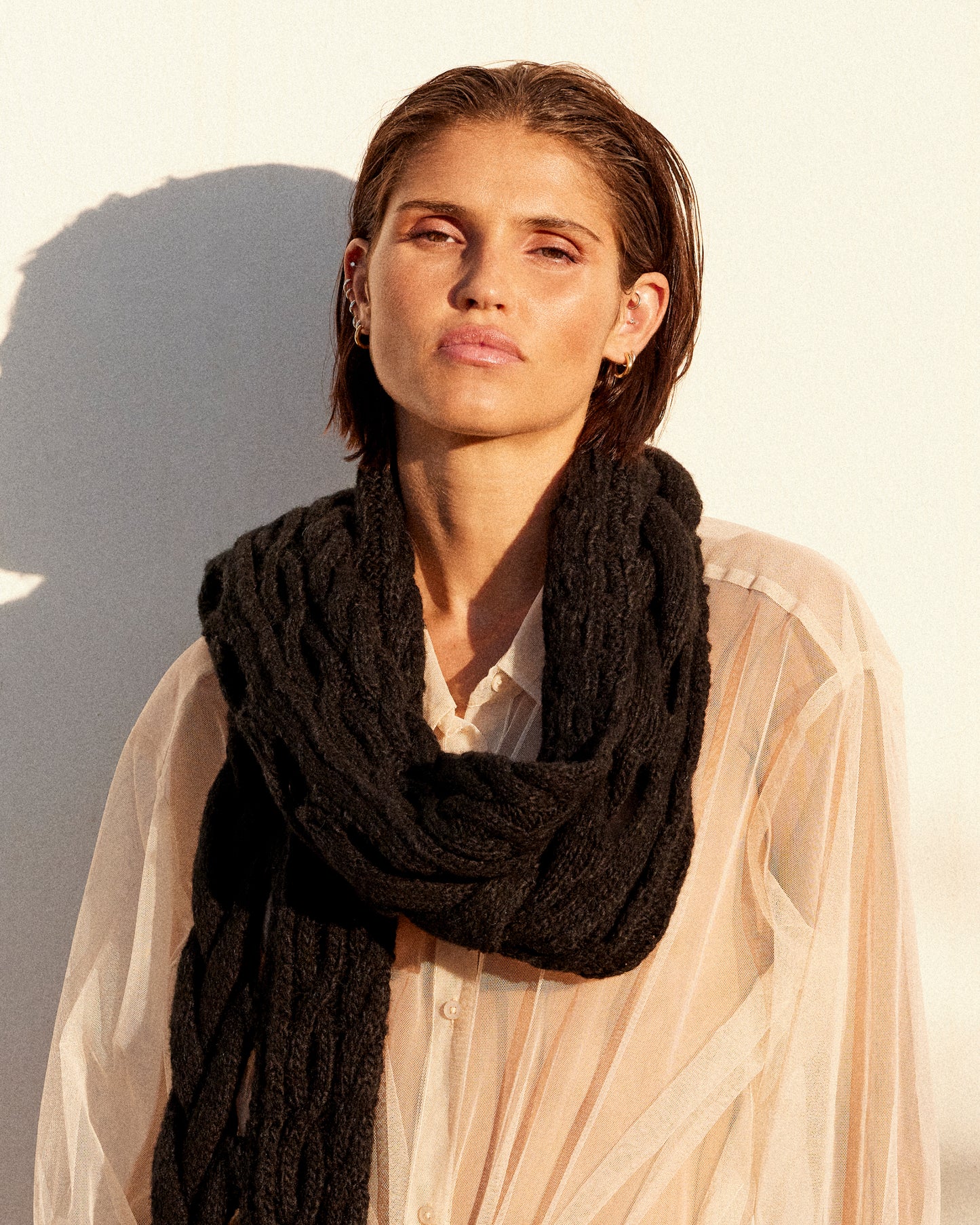 Manan Scarf - Black