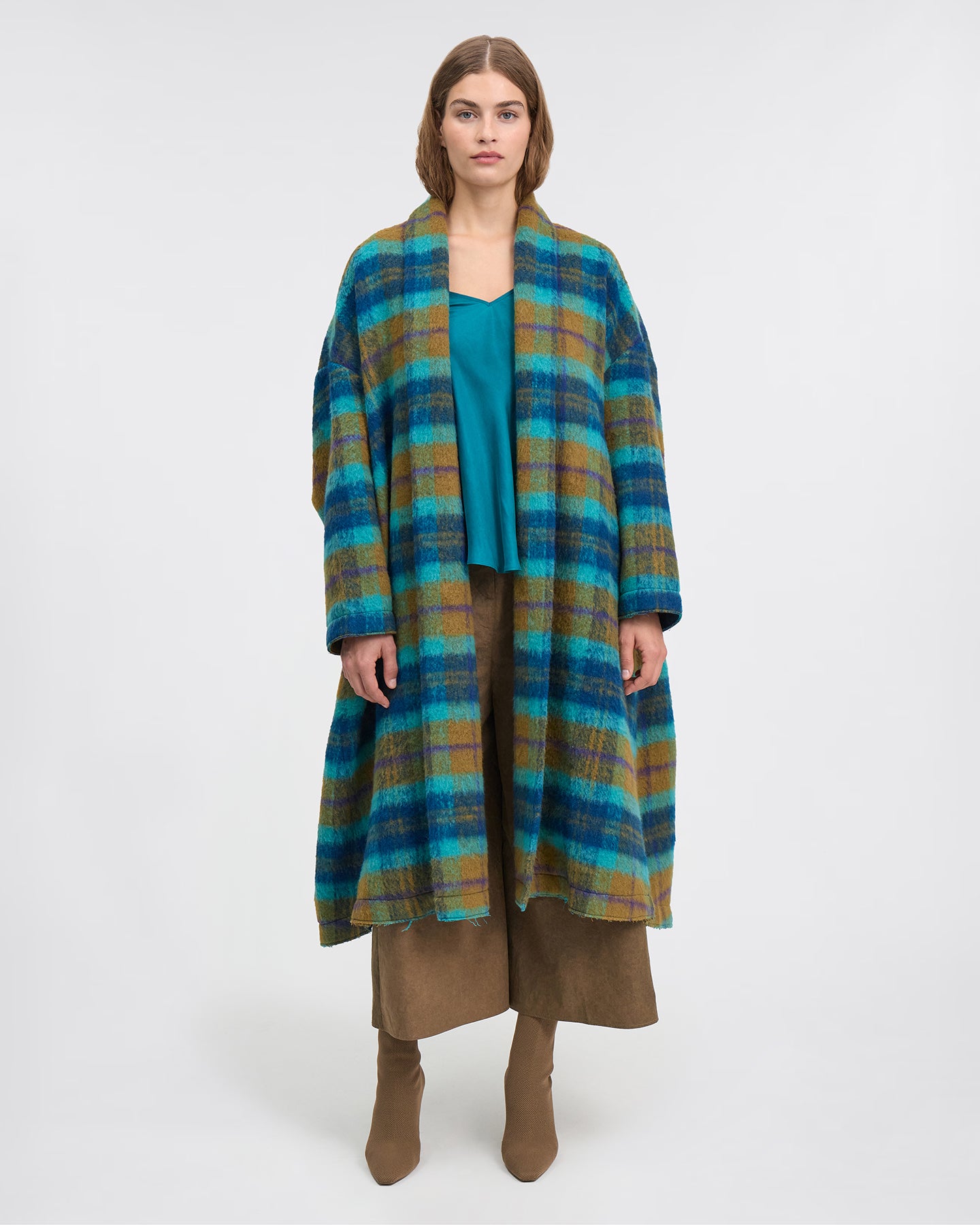 Herry Coat - Turquoise
