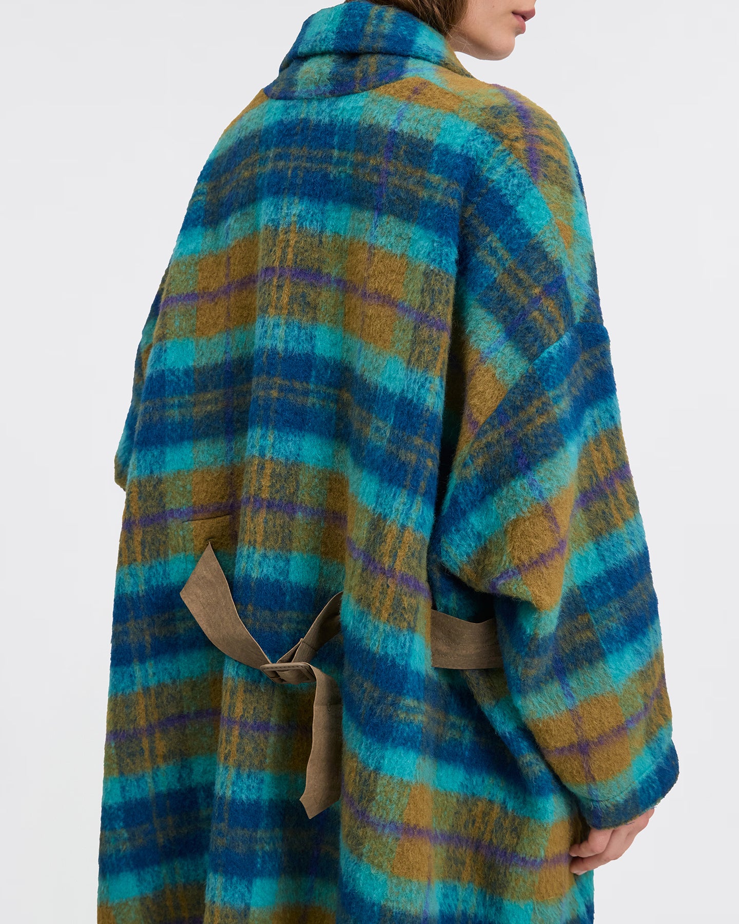 Herry Coat - Turquoise