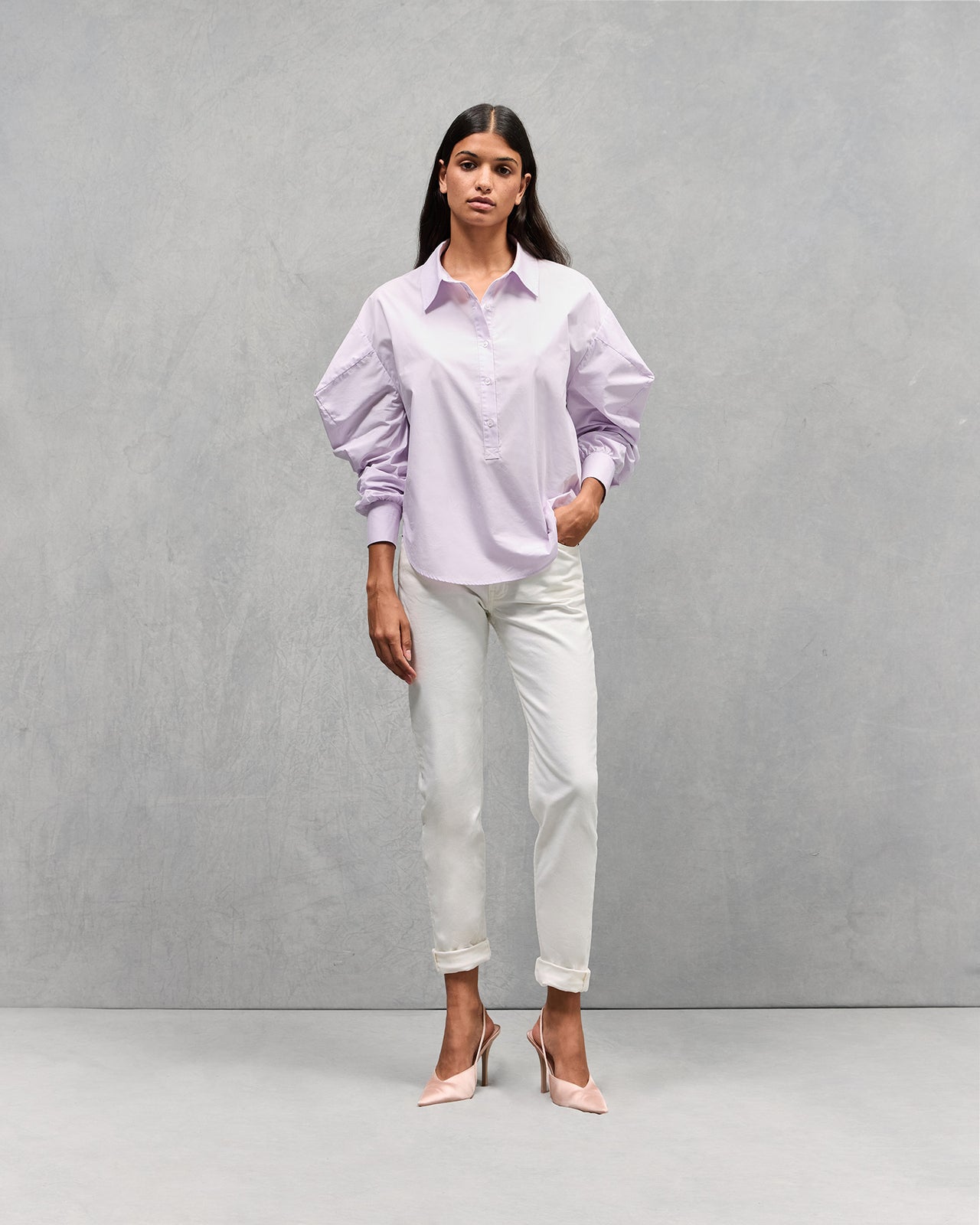 Blouse Sintia - Lilac - Image 1