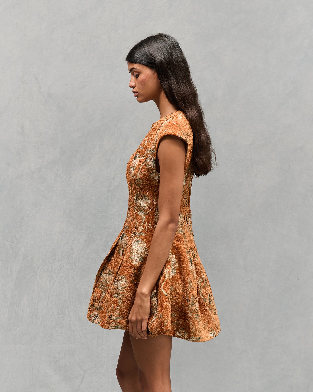 Dress Brocco - Caramel - Image 3