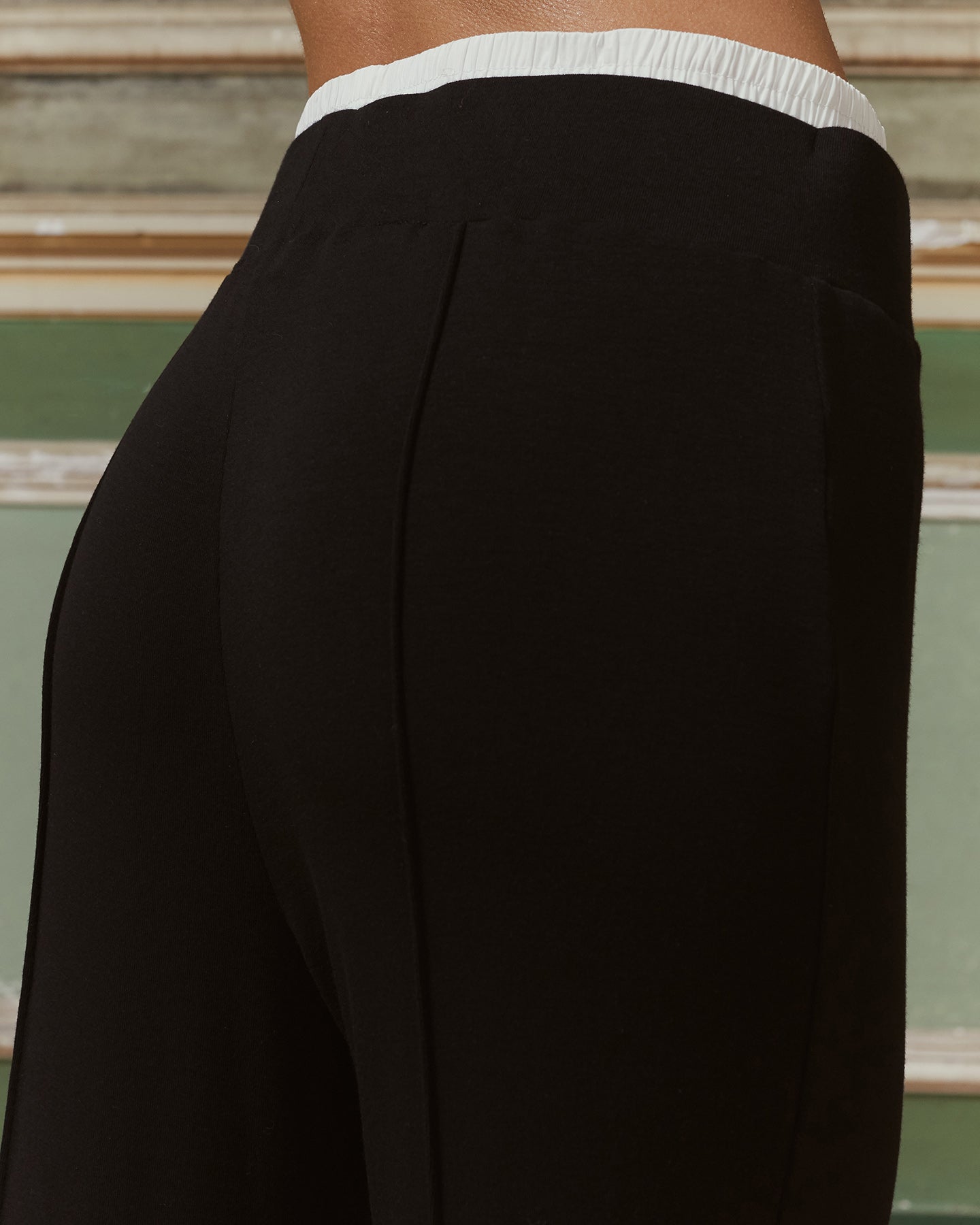 Pantalon stretch Ibyscus - Noir
