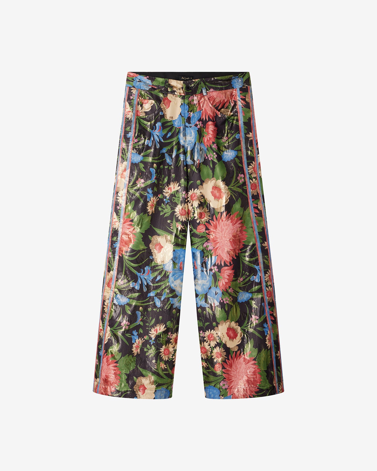 Pantalon large Rosa - Noir - Image 6