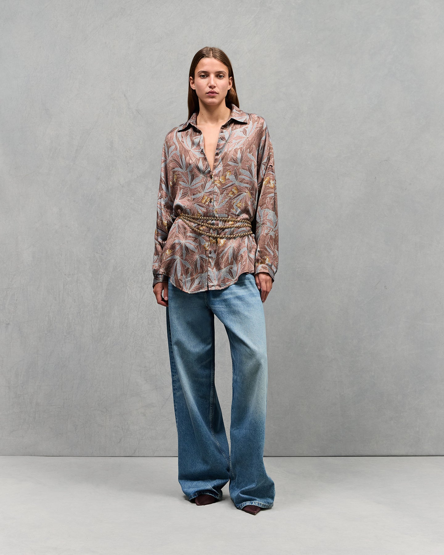 Shirt Clany - Brown