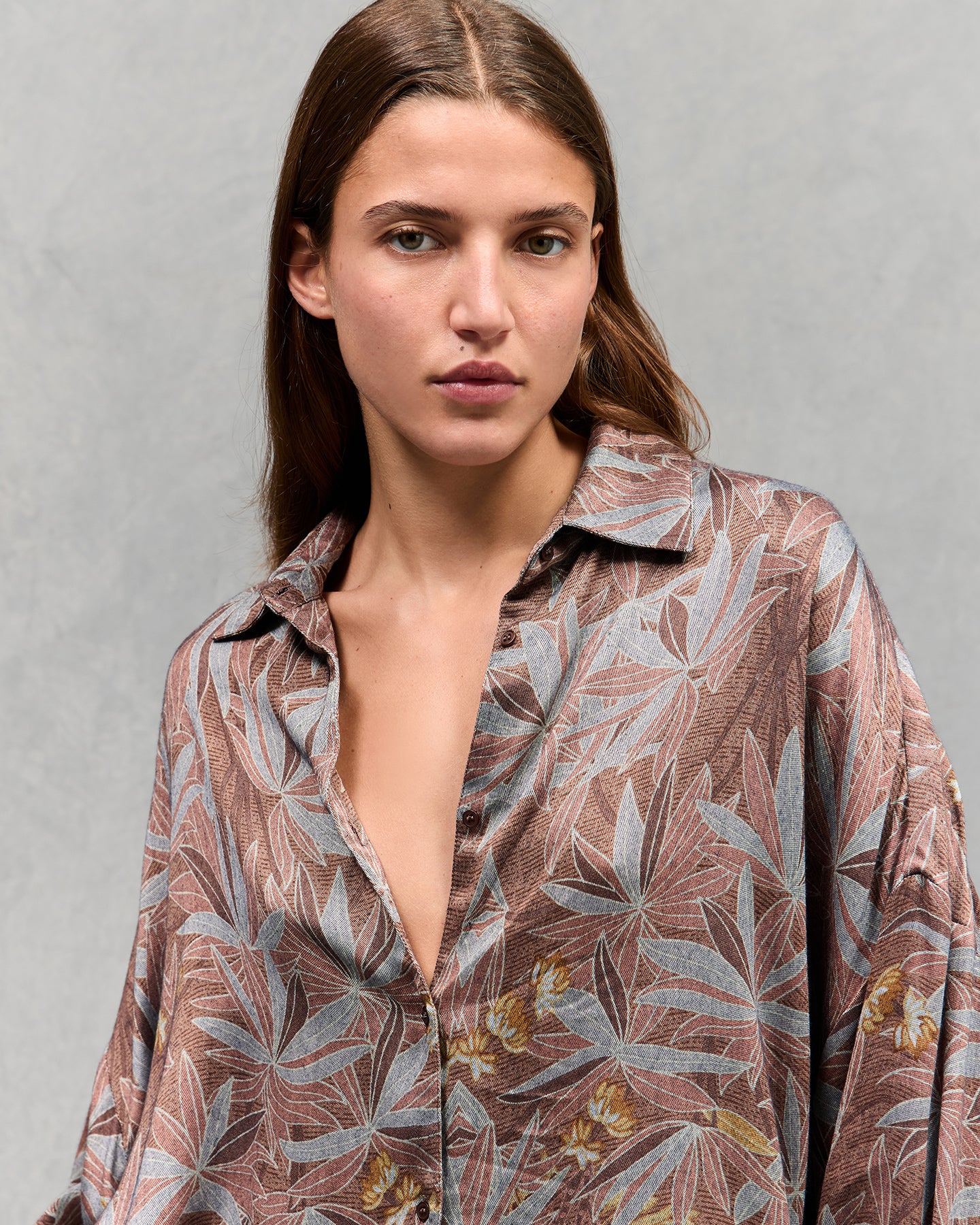 Shirt Clany - Brown