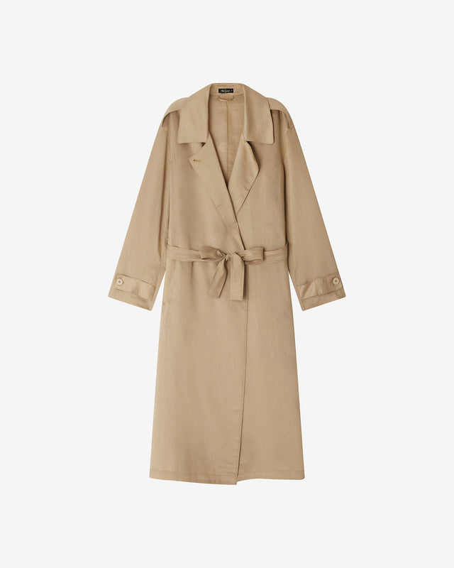Trench Coat Soleil - Beige - Dernière image