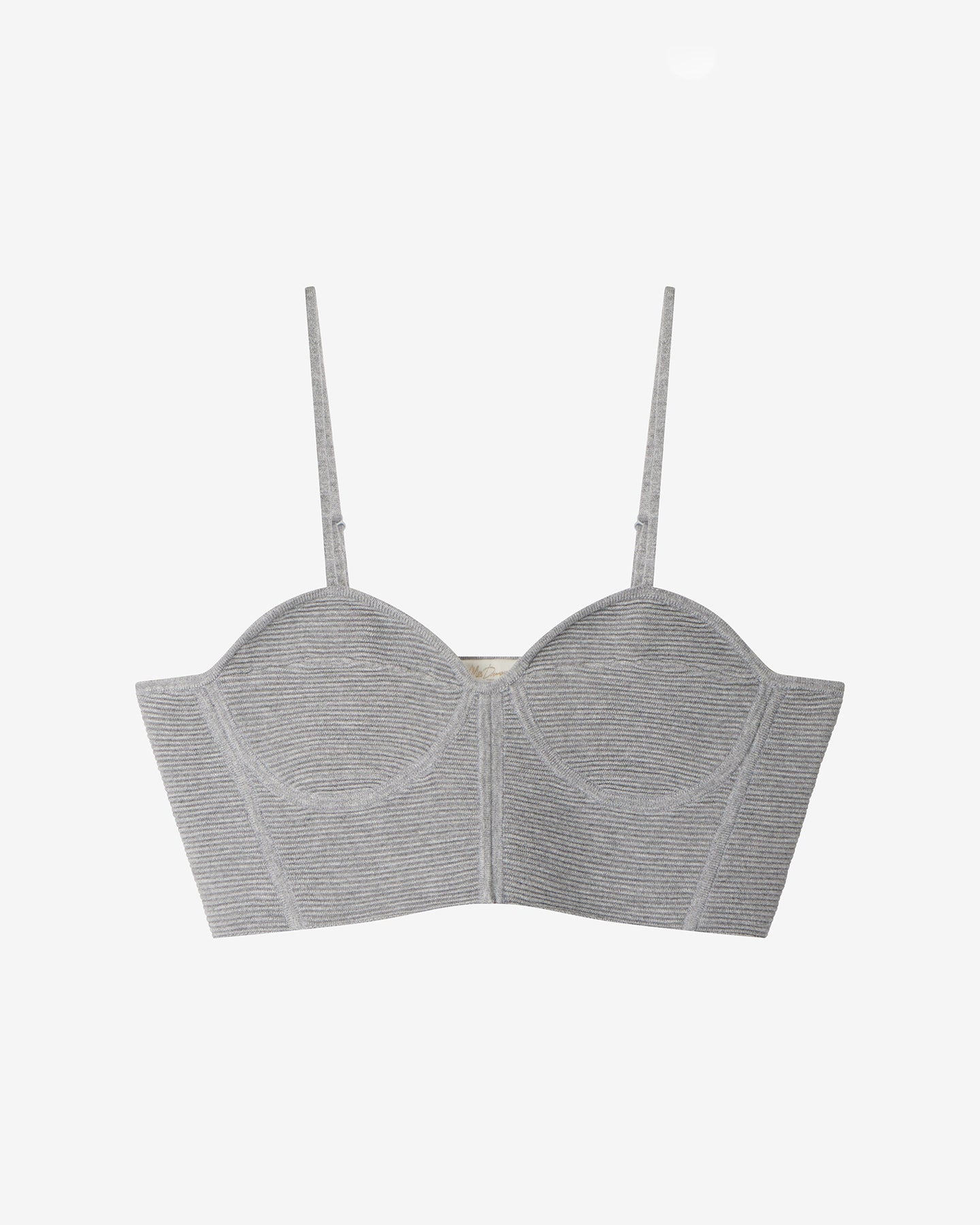 Top en maille Blond - Gris