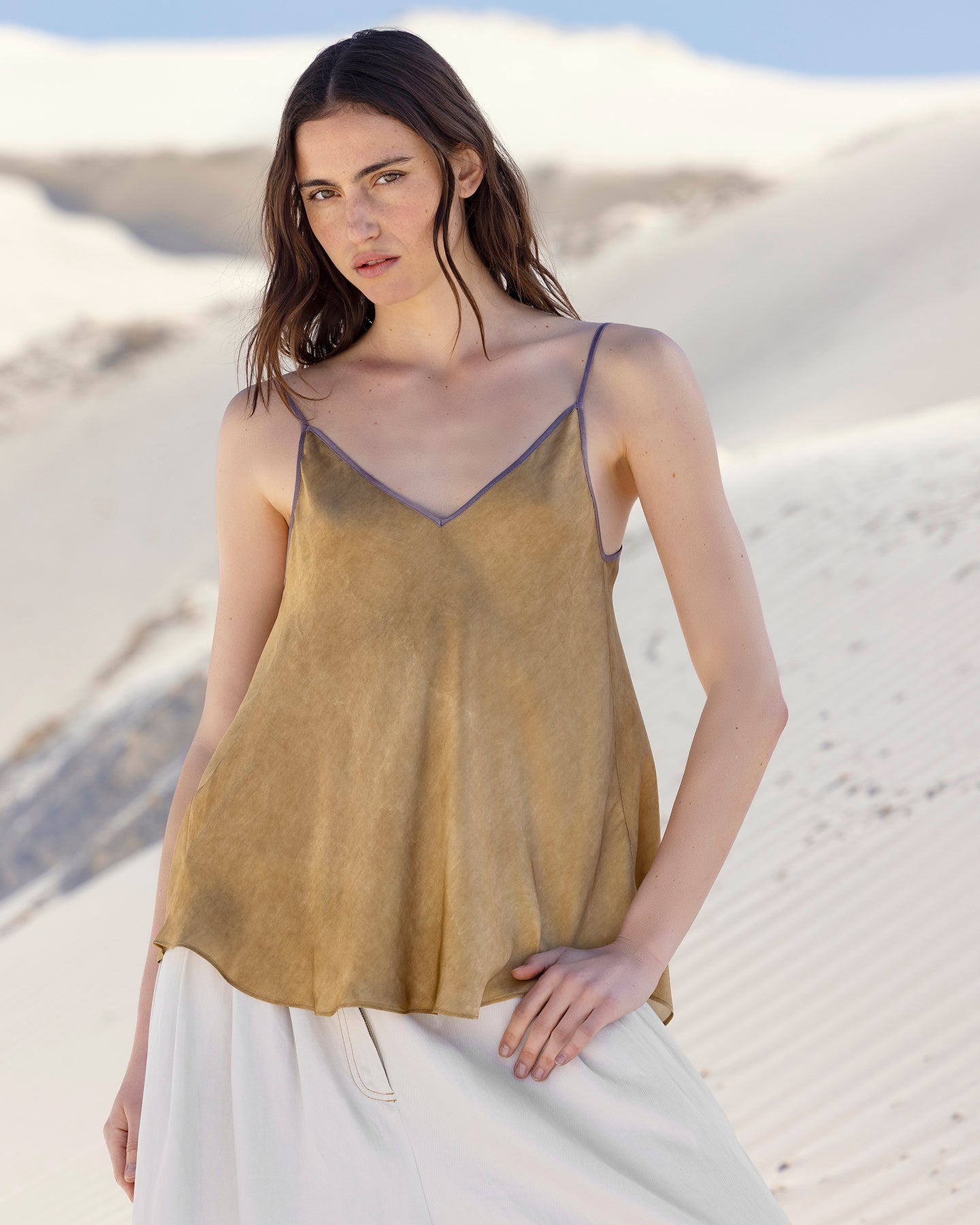 Top Mila - Yellow