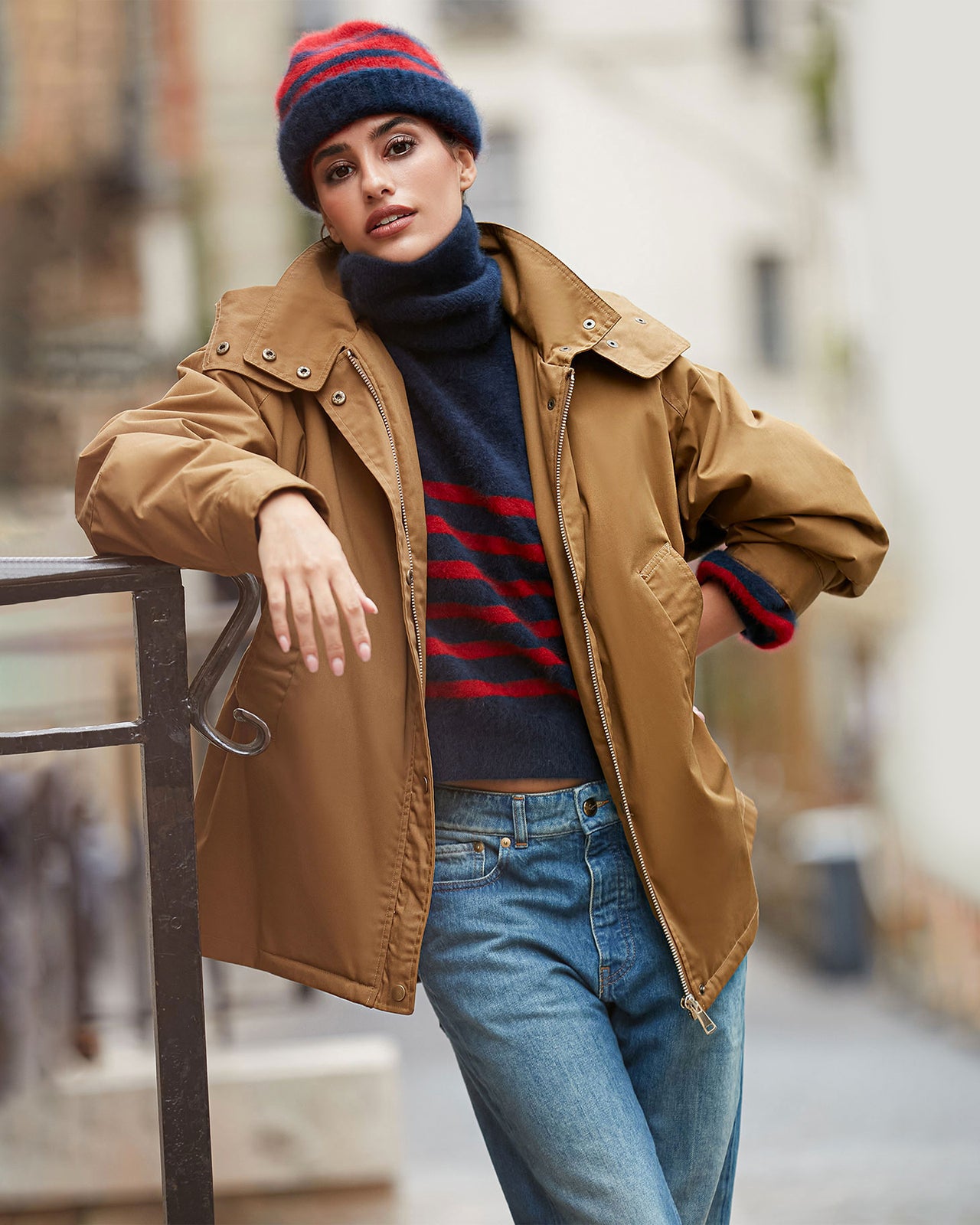 Statt Coat - Khaki - Image 4