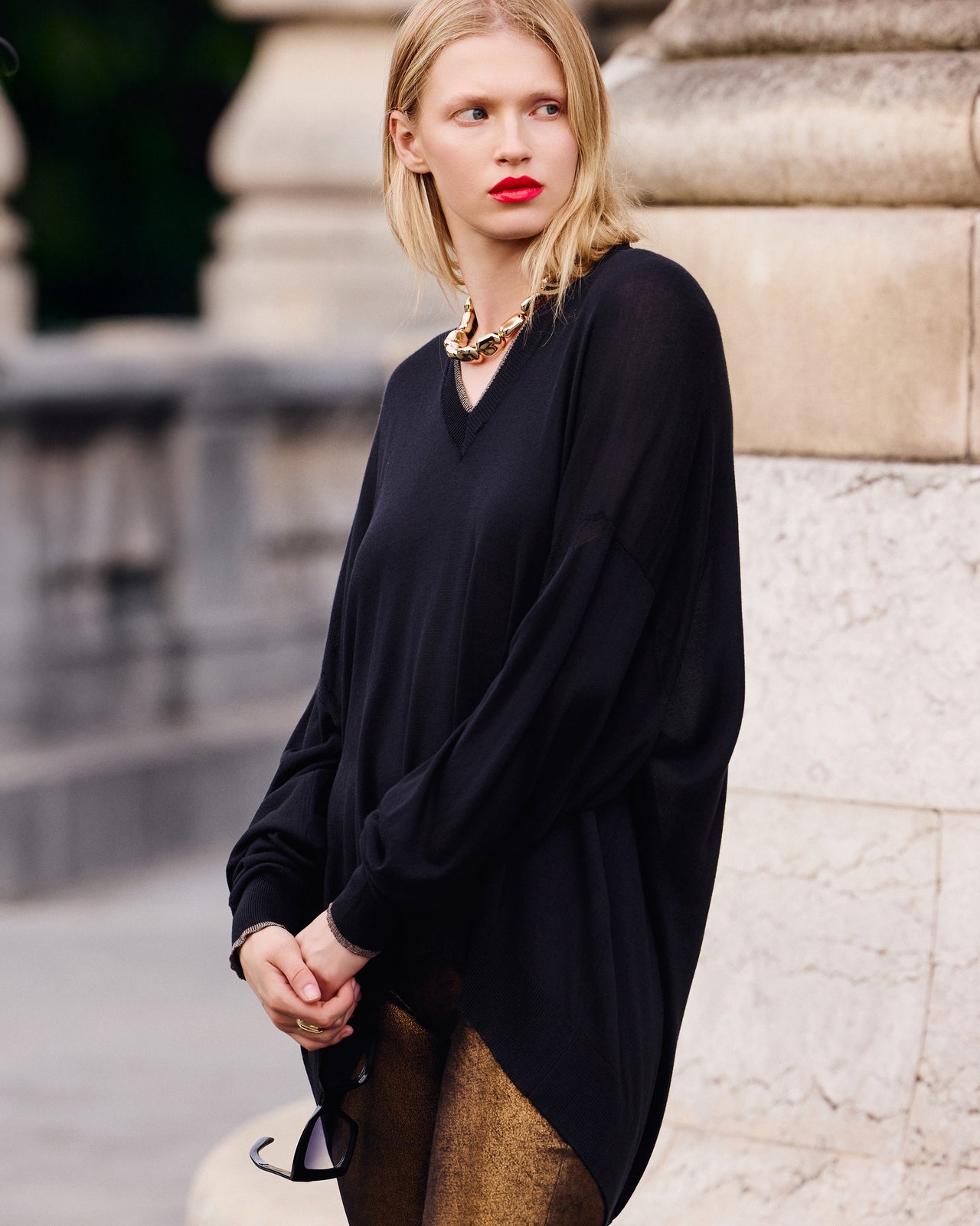 Moonie Sweater - Black - Image 6