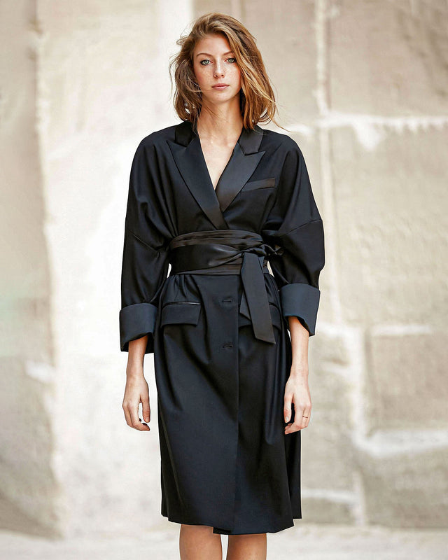 Manteau Dietrich  Noir | Mes Demoiselles Paris - Image 3