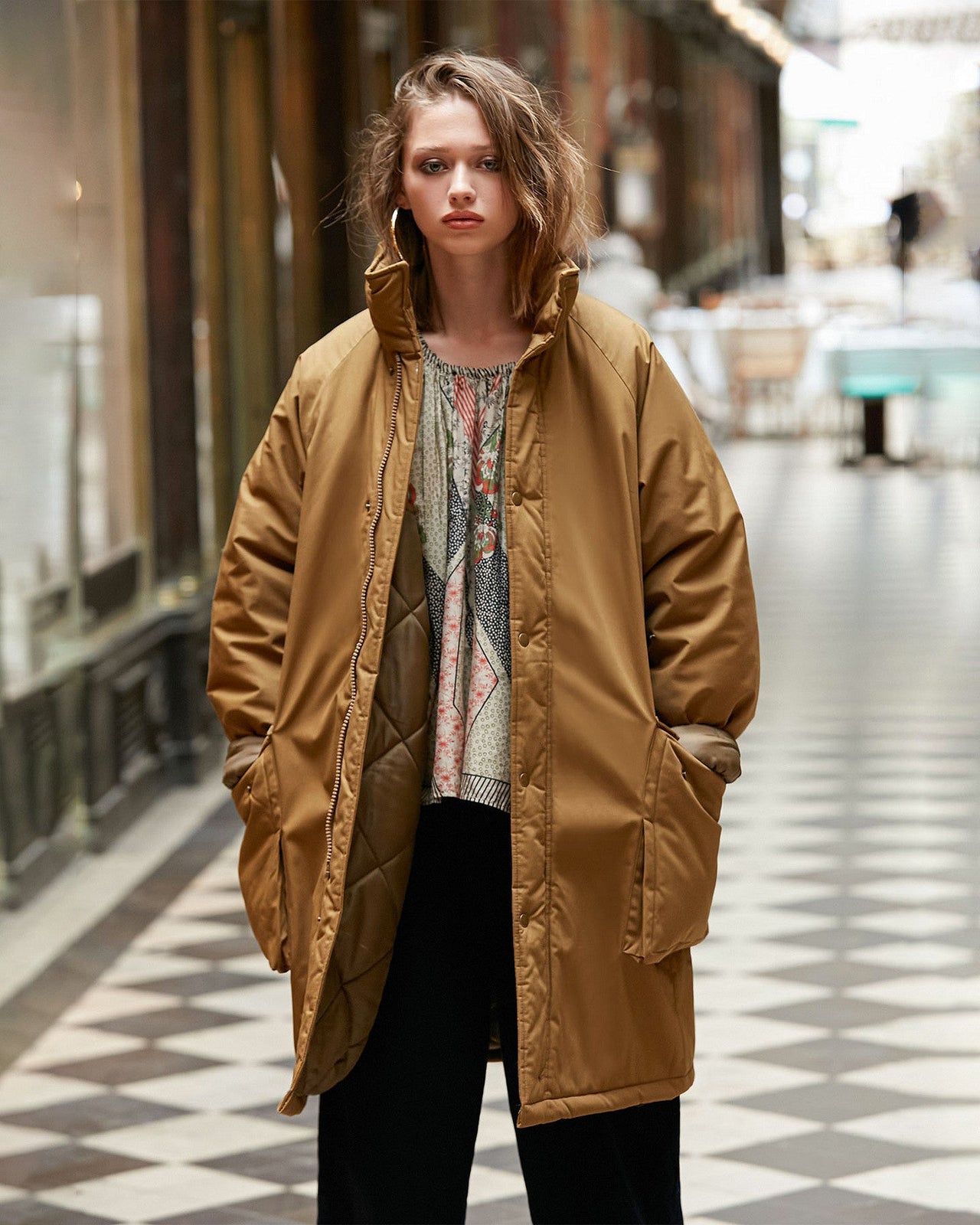 Manteau Sergeant  Khaki | Mes Demoiselles Paris - Image 3