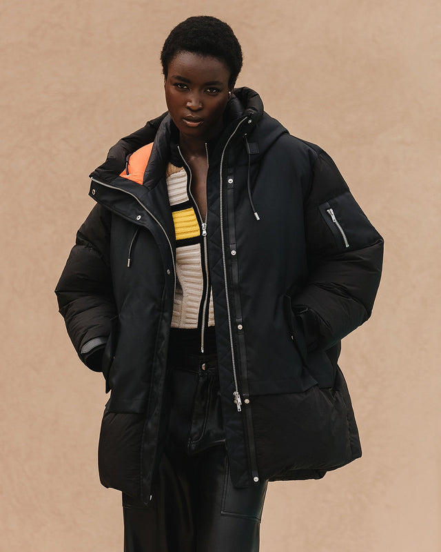 Manteau Southface  Noir | Mes Demoiselles Paris - Image 2