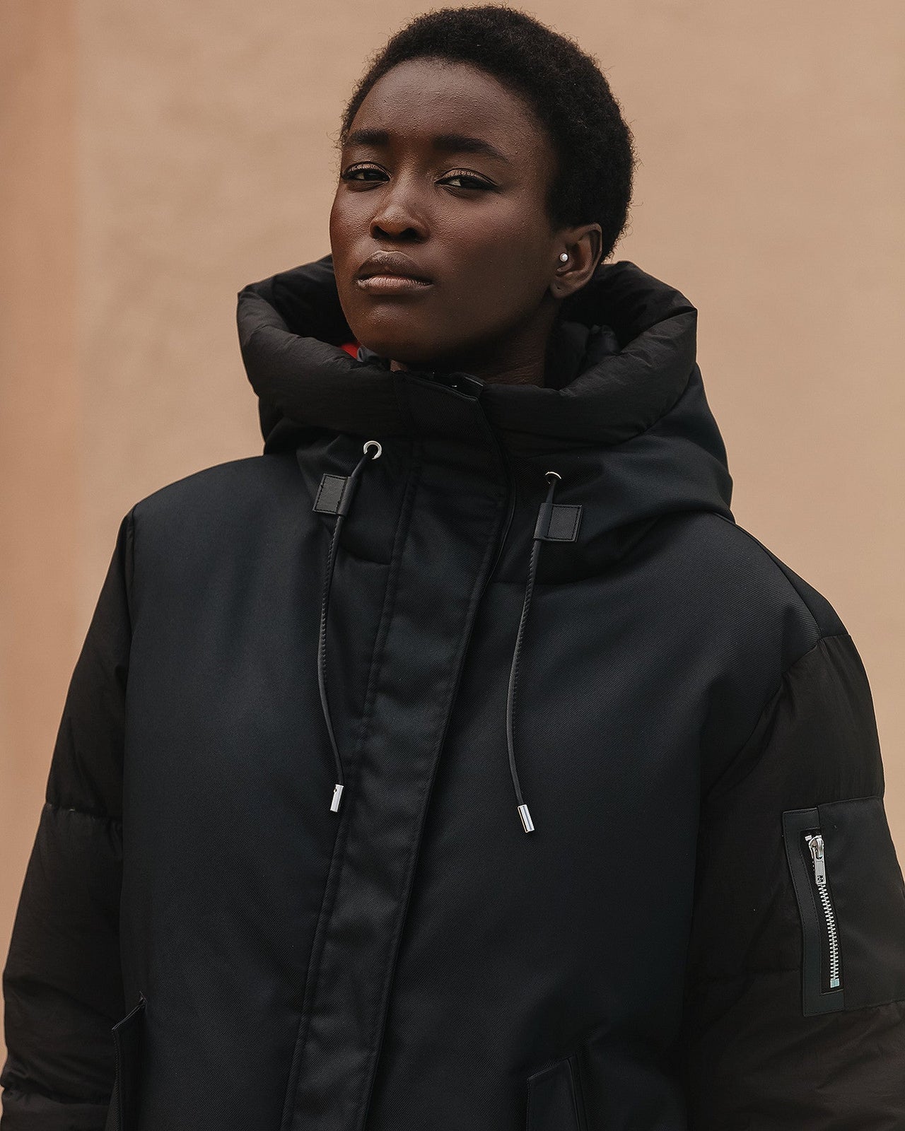 Manteau Southface  Noir | Mes Demoiselles Paris - Image 4