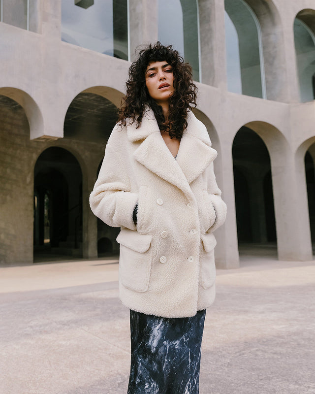 Manteau Tabarly  Ecru | Mes Demoiselles Paris - Image 1