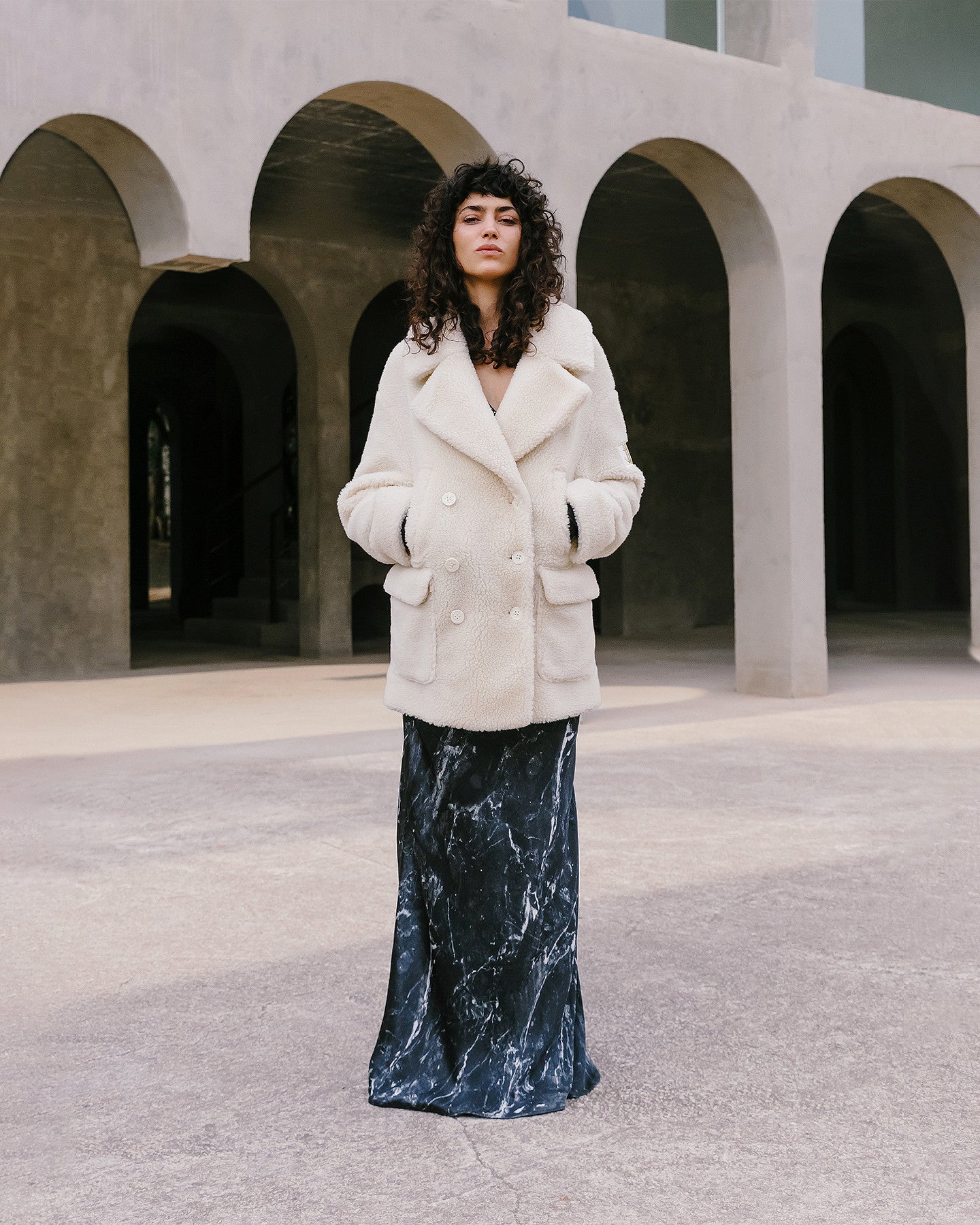 Manteau Tabarly  Ecru | Mes Demoiselles Paris