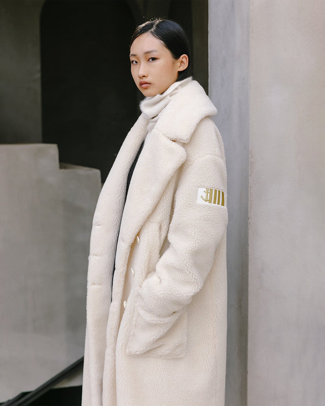 Manteau Titouan  Ecru | Mes Demoiselles Paris - Image 1