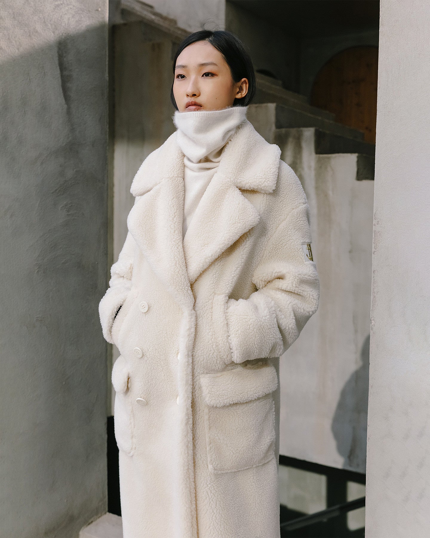 Manteau Titouan  Ecru | Mes Demoiselles Paris