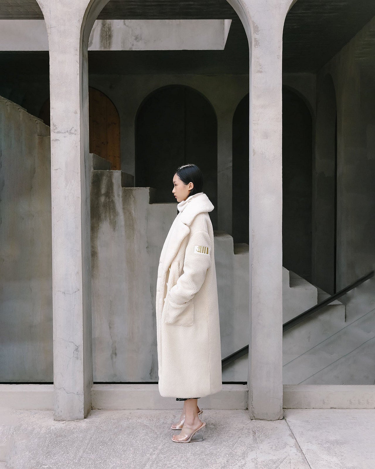 Manteau Titouan  Ecru | Mes Demoiselles Paris - Image 5