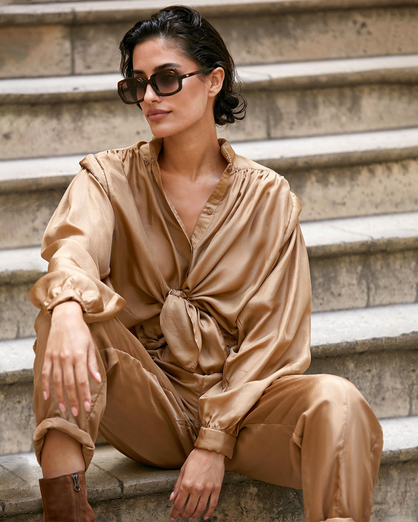 Nyanga Trousers - Hazelnut