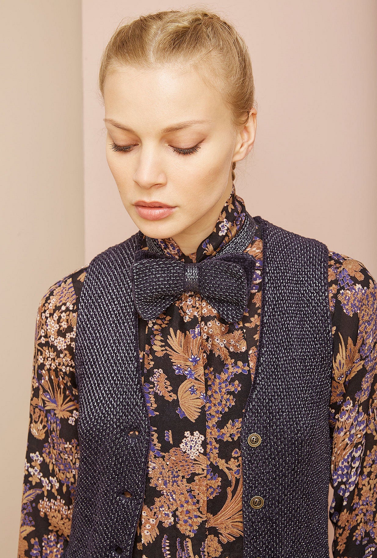 Nœud Glory  Bleu | Mes Demoiselles Paris - Image 1