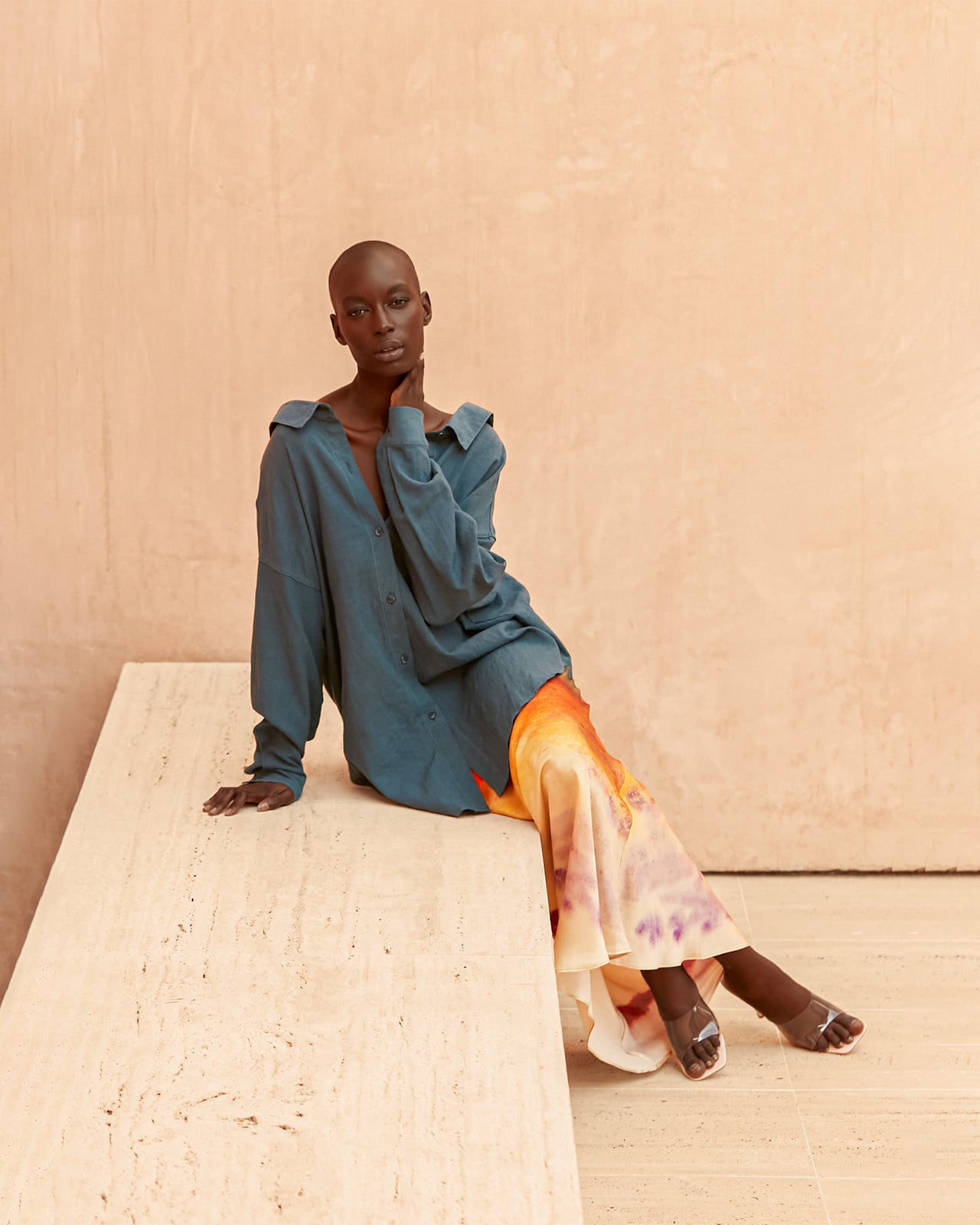Chemise Diba - Bleu Marine - Image 1