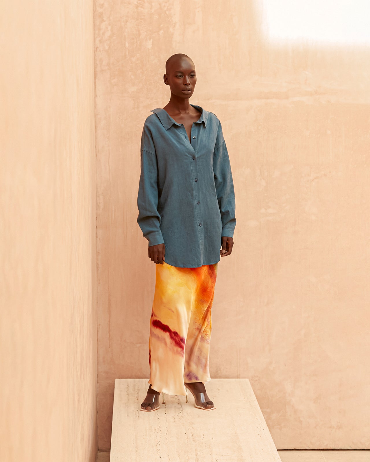 Chemise Diba - Bleu Marine - Image 4