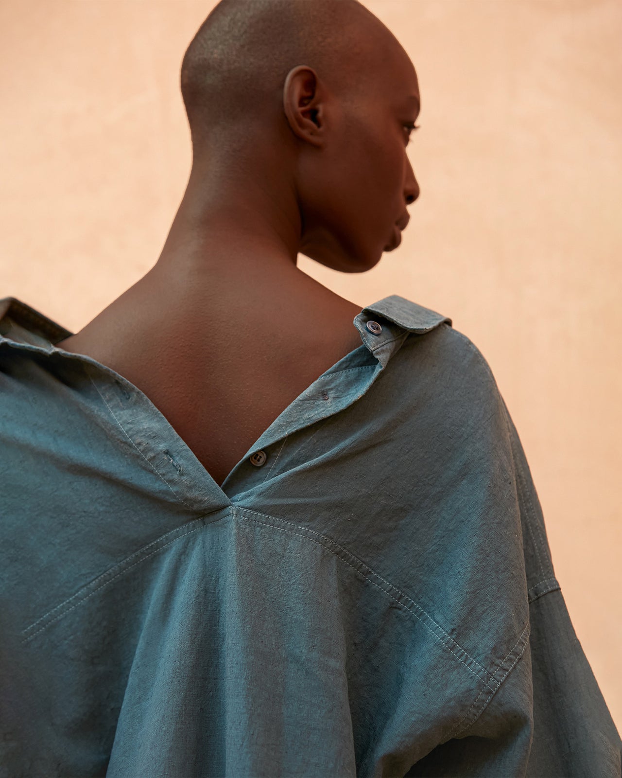 Chemise Diba - Bleu Marine - Image 3