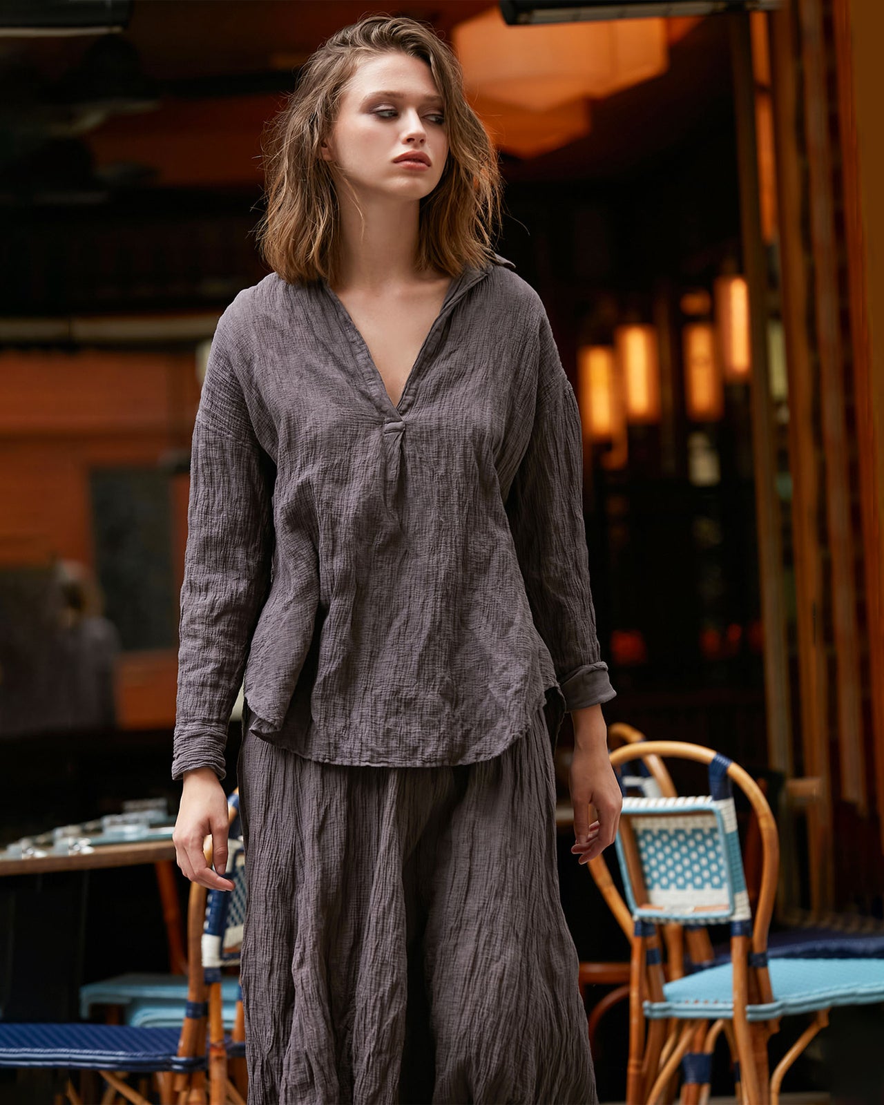 Blouse Patufet - Violet - Image 4