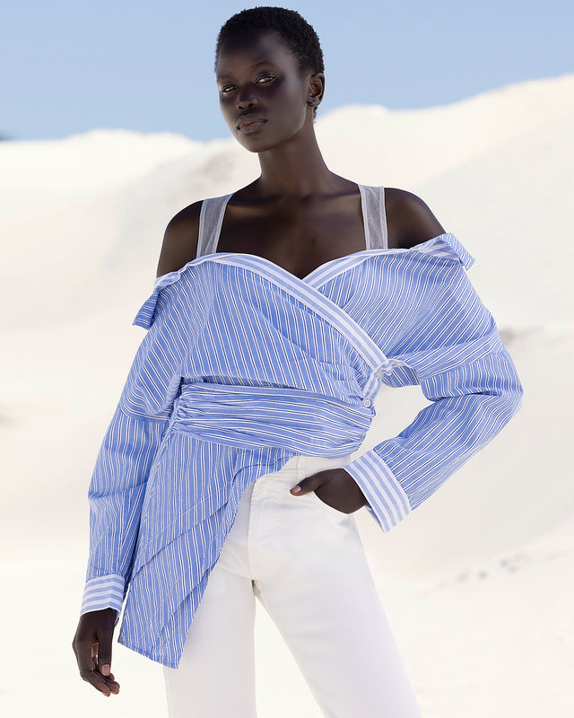 Blouse Philu - Bleu - Image 1