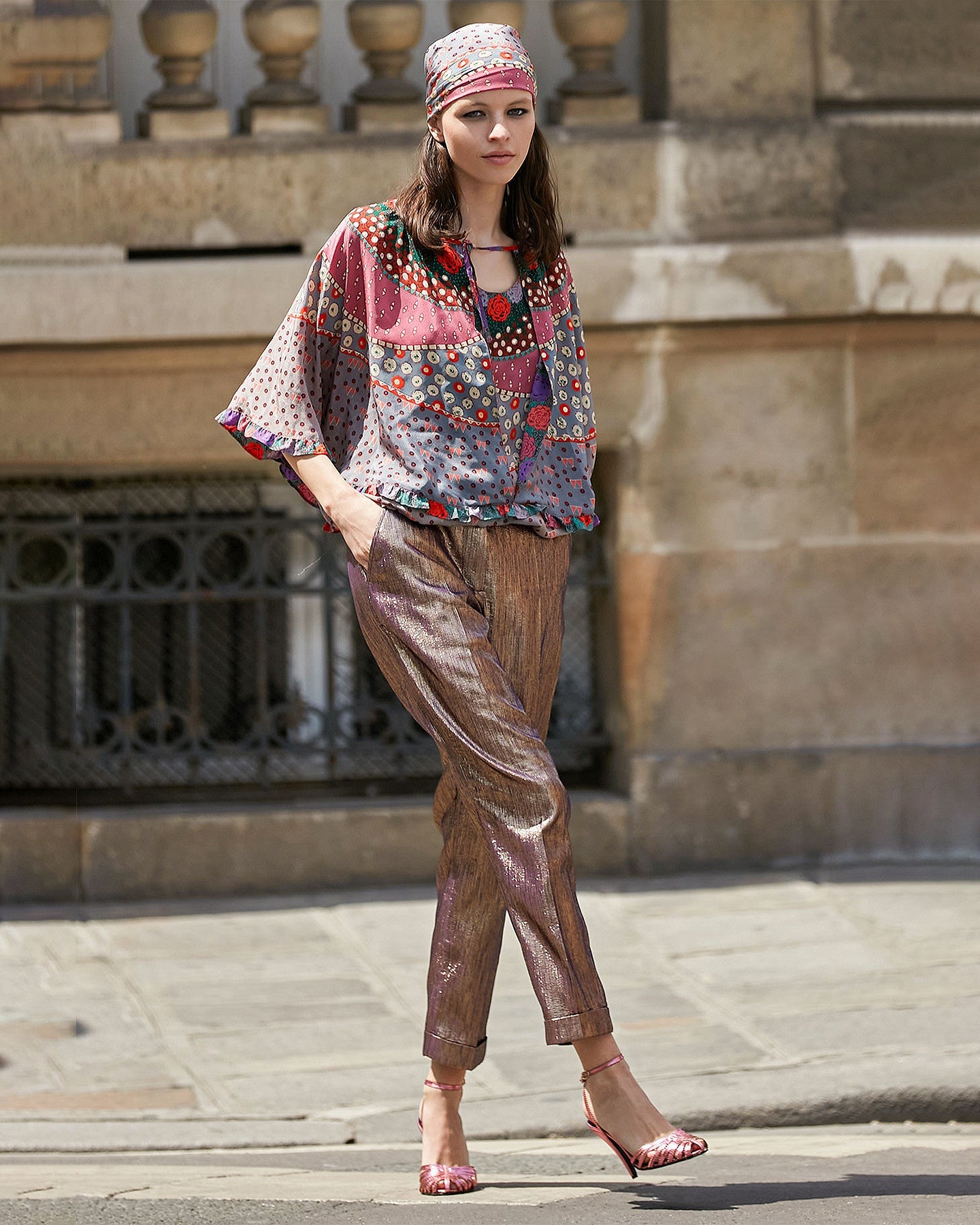 Pantalon Aosta  Lilas | Mes Demoiselles Paris