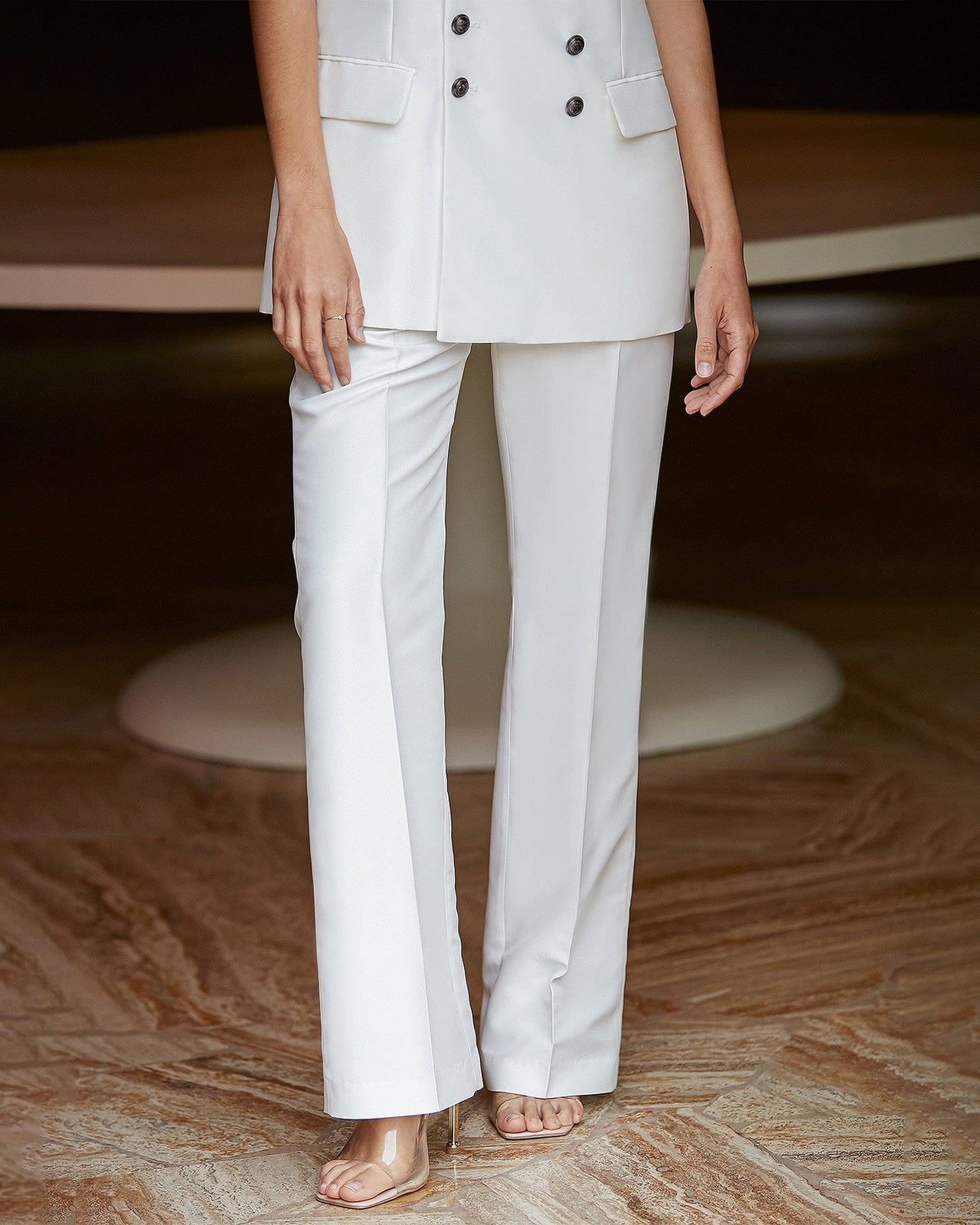 Pantalon Barry  Blanc | Mes Demoiselles Paris - Image 4