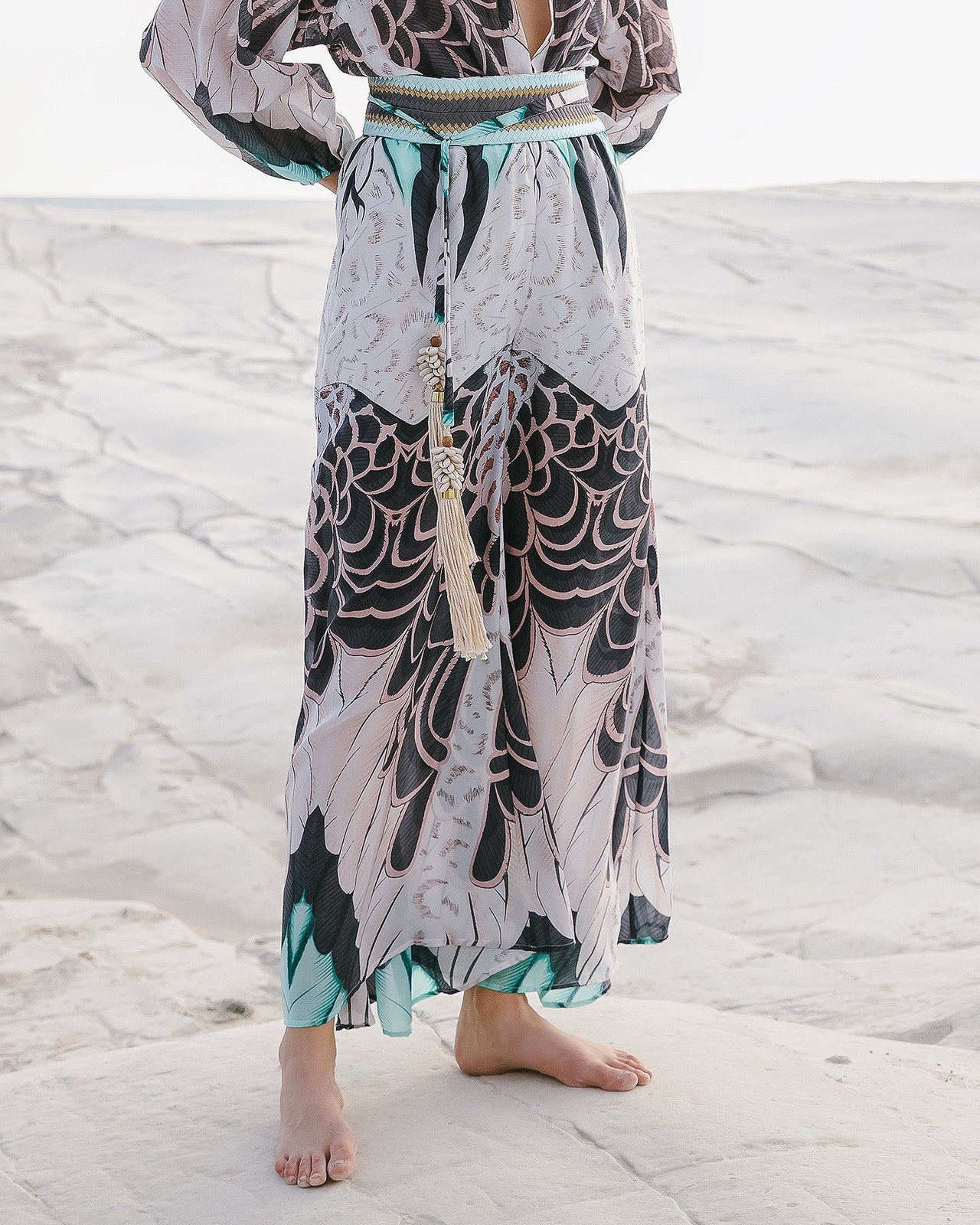 Pantalon Bart  Turquoise | Mes Demoiselles Paris - Image 4