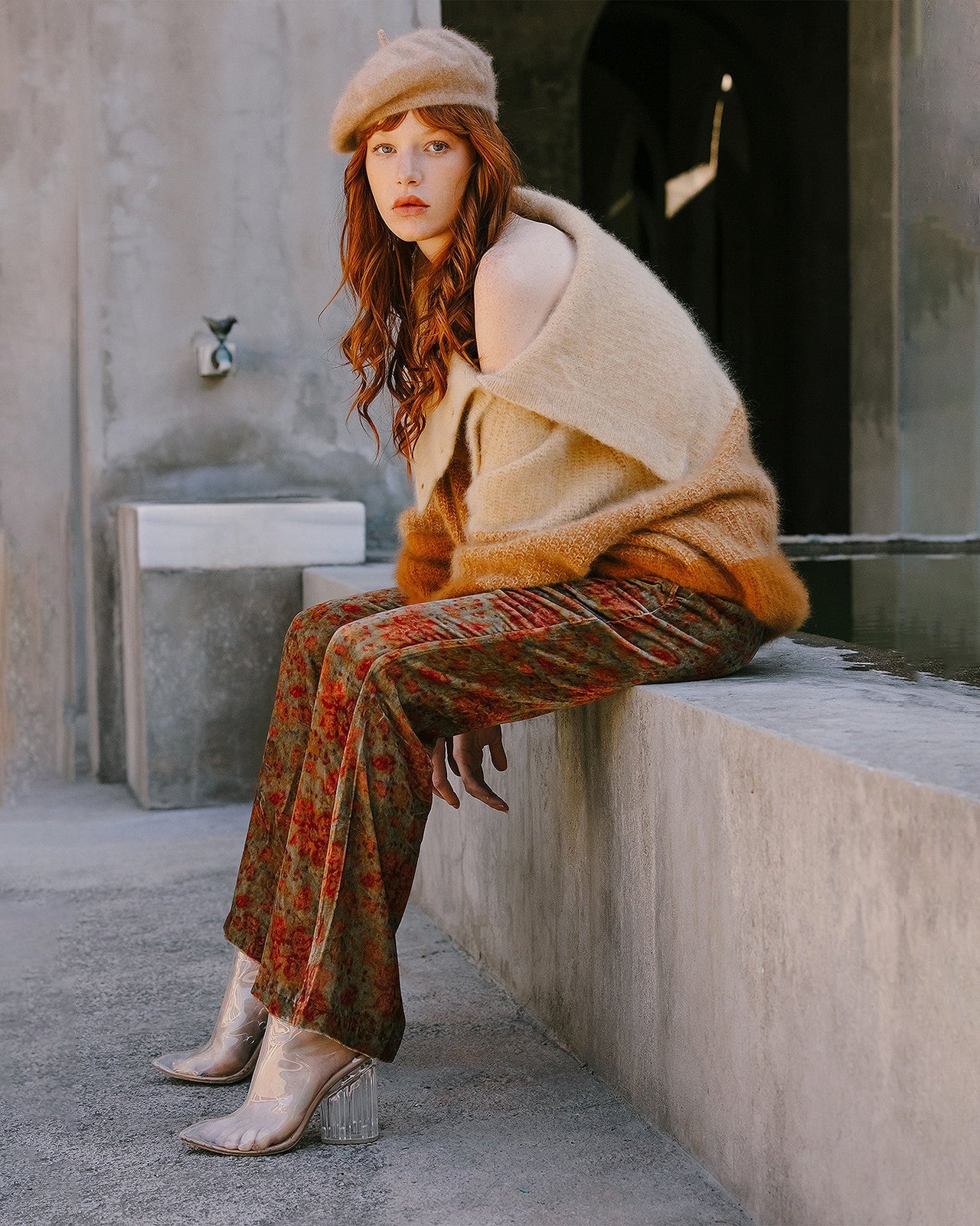 Pantalon Bigar  Imprimé fleurie | Mes Demoiselles Paris - Image 5