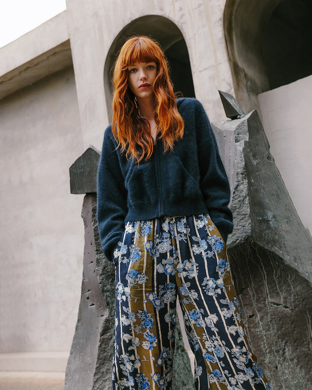 Pantalon Bluebell  Bleu imprimé | Mes Demoiselles Paris - Image 3