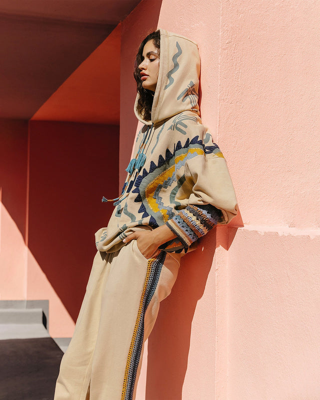 Pantalon Bueno  Beige | Mes Demoiselles Paris - Image 2