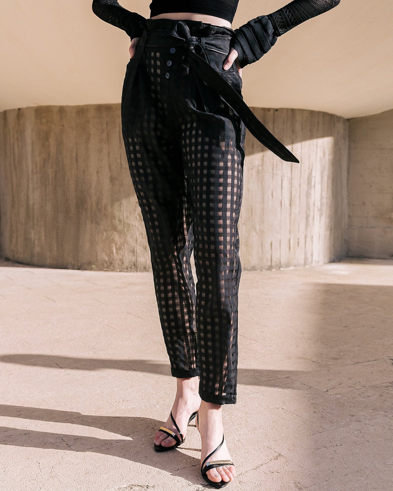 Pantalon Ceal  Noir | Mes Demoiselles Paris - Image 5