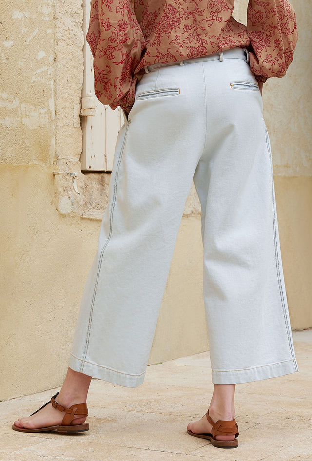 Pantalon Colline  Bleu clair | Mes Demoiselles Paris - Image 2
