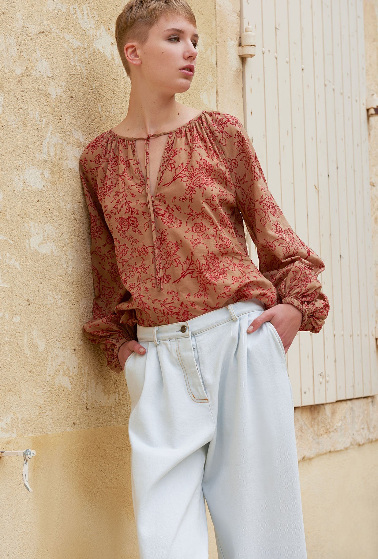 Pantalon Colline  Bleu clair | Mes Demoiselles Paris - Image 3